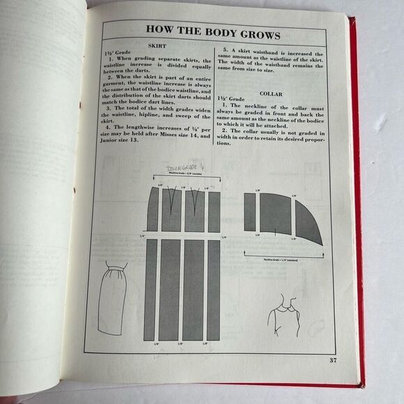 Grading Techniques for Modern Design Jeanne Price Bernard Zamkoff 1974 2nd Print - Picture 11 of 16
